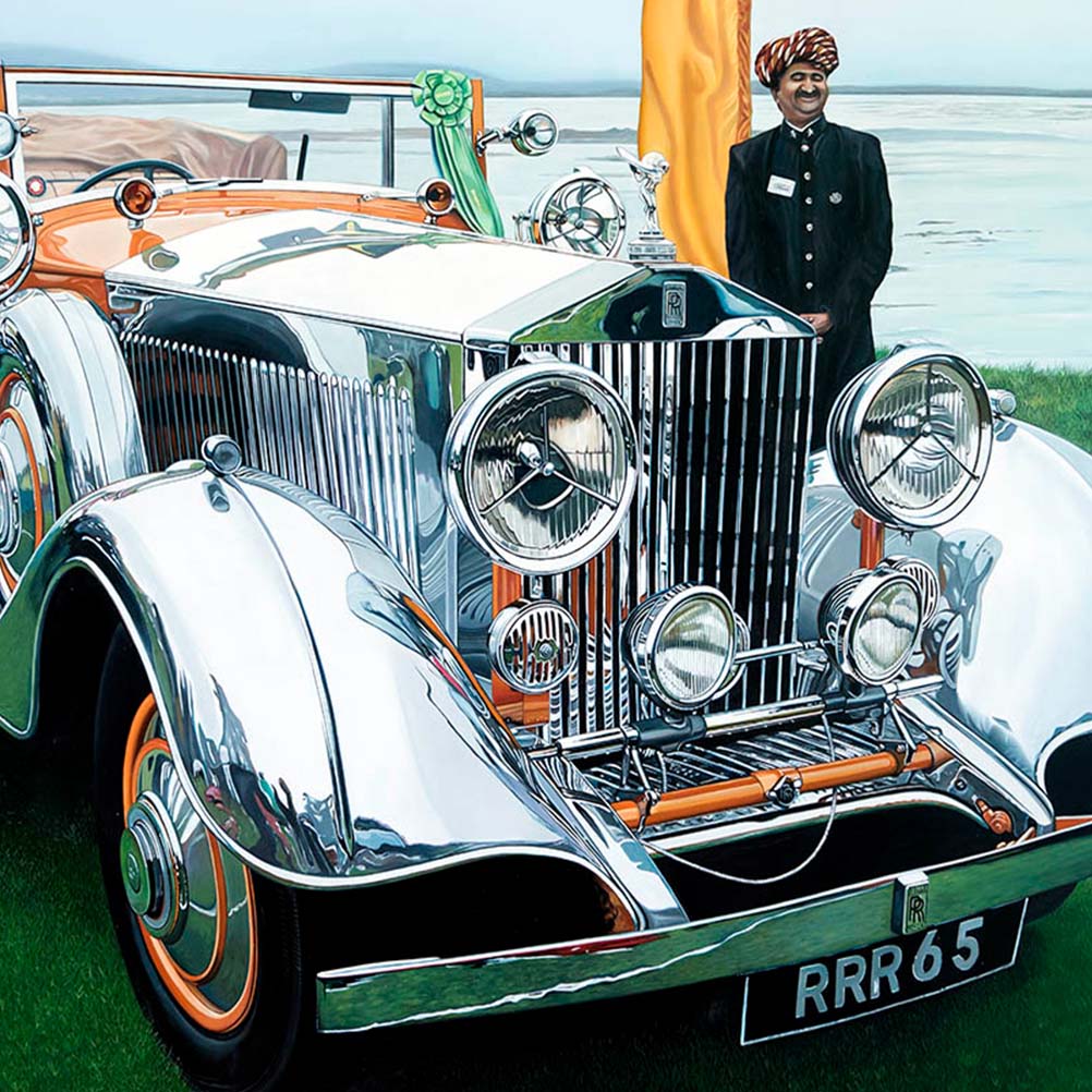 Cheryl Kelley, 1934 Rolls Royce - Star of India
